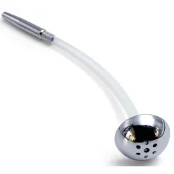 UrethralPlay Plug percé Jet Shower 20.5 cm - Diamètre 7mm